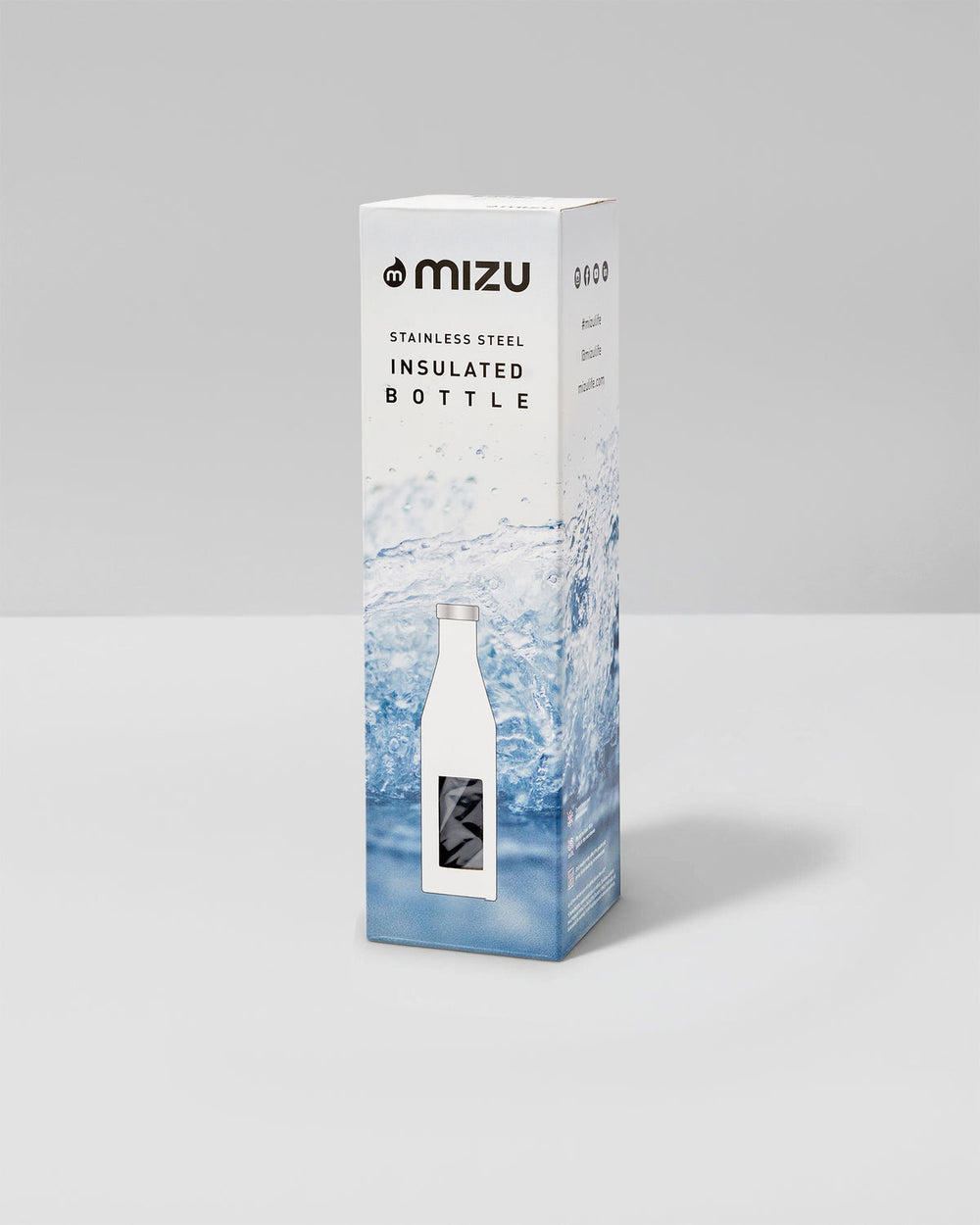 S6 Wordmark Mizu Water Bottle Black Insulated Bottle | Vuori discount